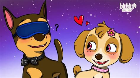 Chase X Skye Blind Date Moment Song ️ Paw Patrol ️ Paw Patrol Cartoon