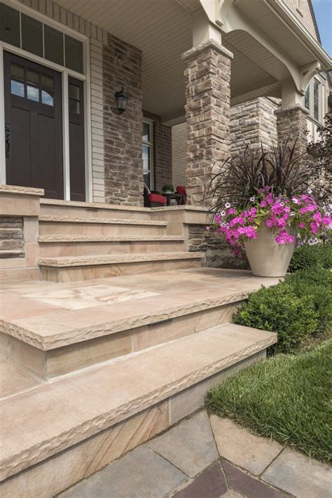 Front Entrance And Landing Built With Natural Stone Photos Patio