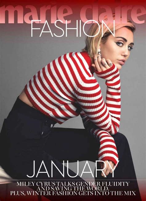 Miley Cyrus Marie Claire Uk January 2016 04 Gotceleb
