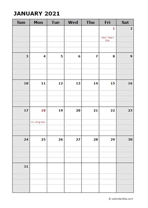 Here we are providing several formats of editable 2021 printable template like pdf, word, excel, png, jpg, or landscape and portrait. 2021 Daily Planner Calendar Template - Free Printable ...