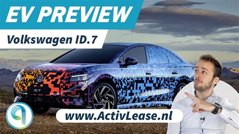 Volkswagen ID 7 Preview Elektrische Opvolger Van De Passat YouTube