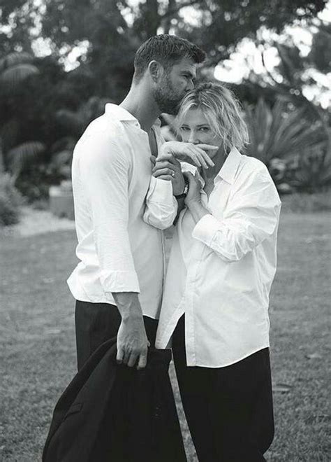 Chris Hemsworth And Cate Blanchett Vogue Australia Photoshoot Chris