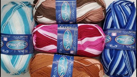 Yarn Review Sinfonia By Omega Variegated Yarns Mercerized Cotton