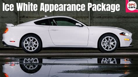 2022 Ford Mustang Coupe Ice White Appearance Package Youtube