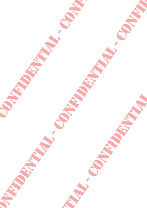 Confidential Watermark Png Free Logo Image