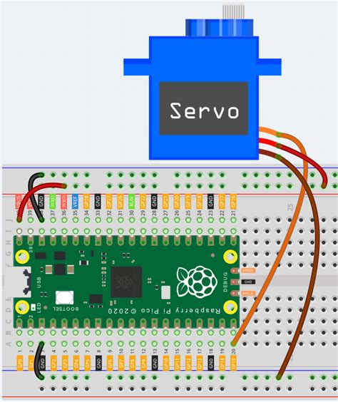 Swinging Servo Sunfounder Thales Kit For Raspberry Pi Pico Documentation
