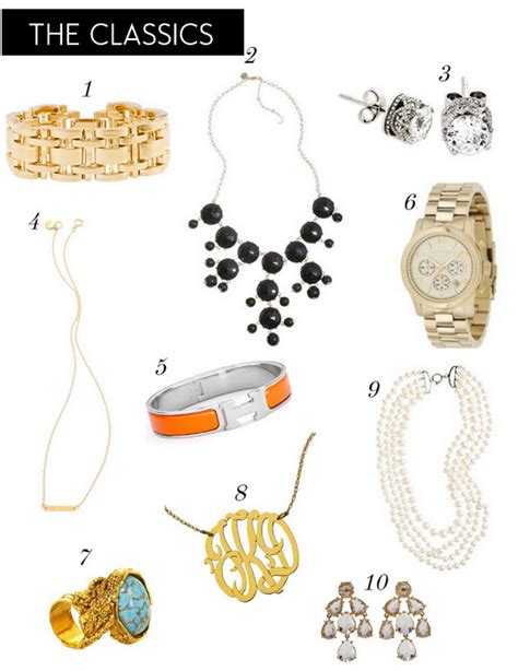 Ten Classic Jewelry Pieces Natalie Merrillyn