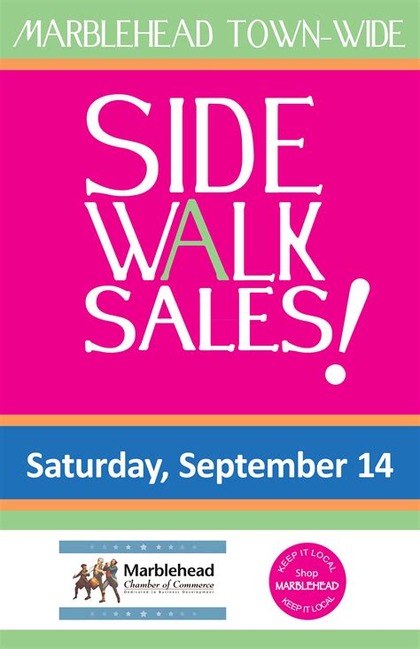 Sep 14 | Town-wide Sidewalk Sales Marblehead! | Swampscott, MA Patch