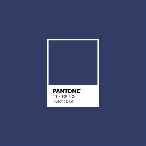 Pantone Twilight Blue Luxurydotcom Pantone Colour Palettes Pantone