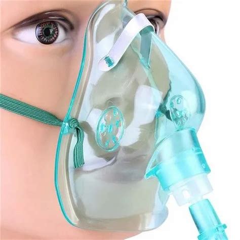 Oxygen Face Mask At Rs 30piece High Concentration Mask Oxygen Delivery Mask Oxygen Therapy