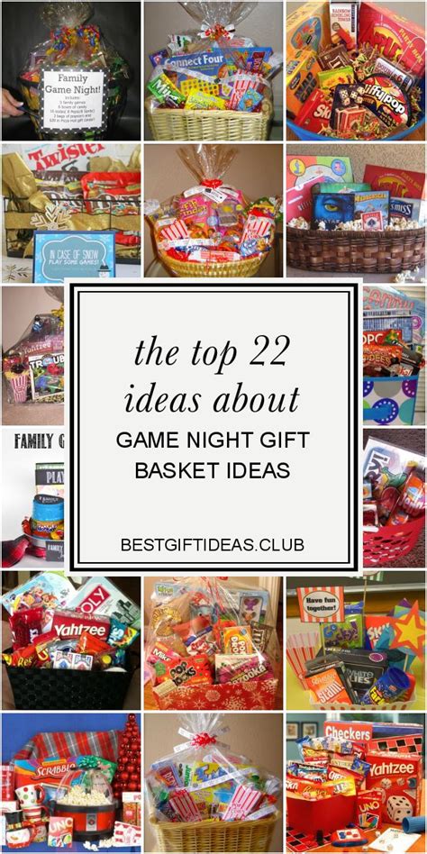 The Top 22 Ideas About Game Night T Basket Ideas Game Night T