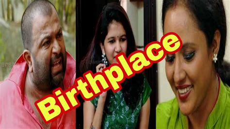 Uppum Mulakum Actors Birth Placesep 1188shortvideo Youtube