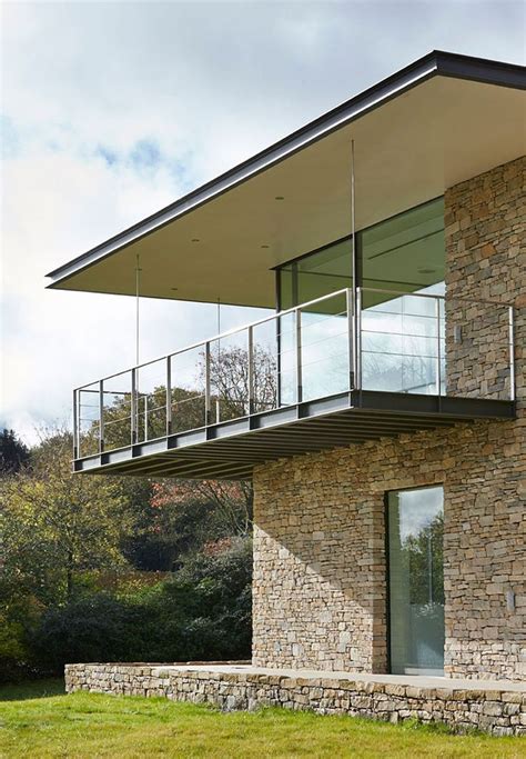 Private Residence By The Manser Practice Stone Facade Architecture