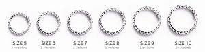 Ring Size Guide Boyle