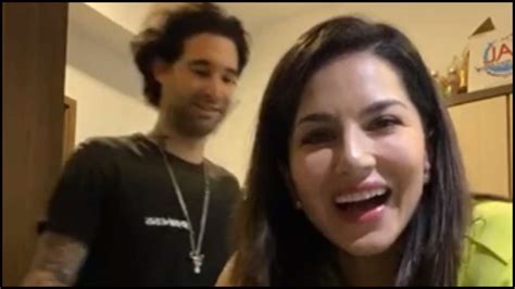 Watch Sunny Leone Pranks Husband Daniel Weber His Reaction Gets Her Laughing Out Loud