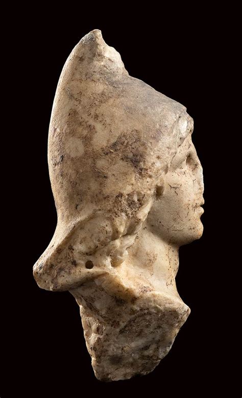 Amazing Roman Marble Head Of Mithras 2nd 3rd Bertolami Fine Art