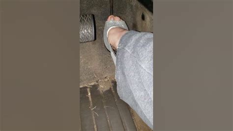 Sliver Peep Toe Heels Pedal Pumping Asmr Youtube