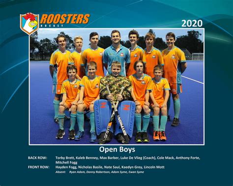 Team Photos 2020 Roosters Hockey Club Gold Coast