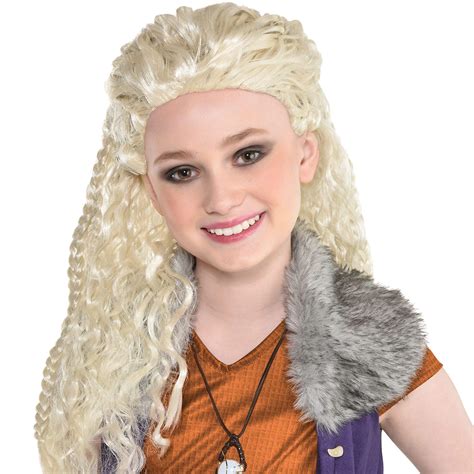 Addison Wig Halloween Costume Accessory For Girls Disneys Zombies 2 One Size With Long Blond