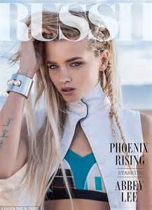 Abbey Lee Kershaw Poses For Russh Magazine Daily Mail Online