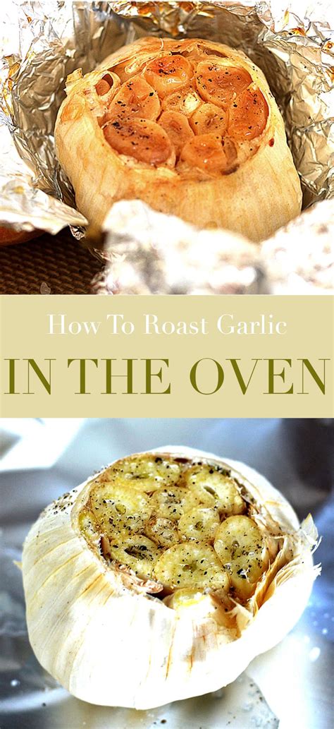 Oven Roasted Garlic 101 Series Theveglife