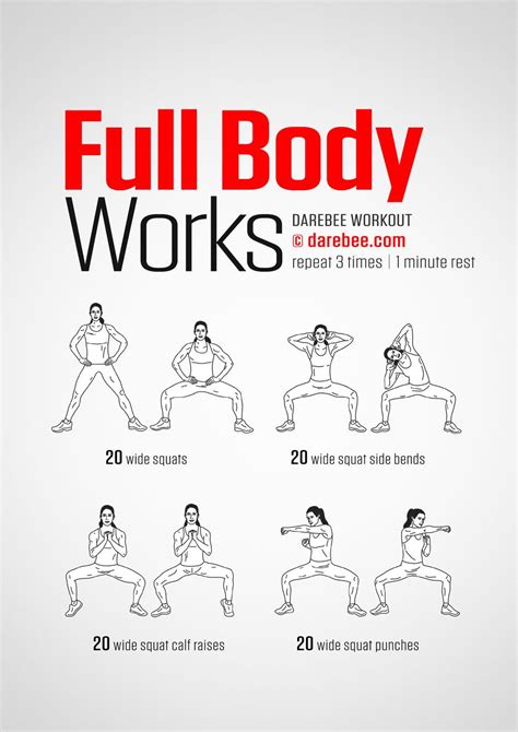 Someone who had 1 year or more experience in lifting would benefit from this 4 day advanced full body workout plan. Full Body Works | Standing workout, Fitness body, Workout