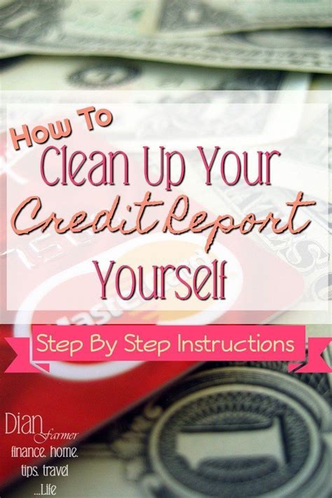 It takes less than a minute to clean it, but the actual thing lies in how you tend it. Do you need to clean up your credit report? These step by step instructions will help you ...
