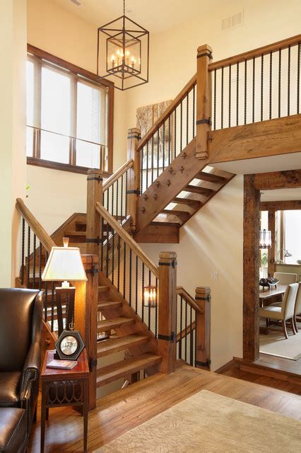 See more ideas about house design, banisters, home. 20 Uplifting Rustic Staircase Designs That You Can't Dislike