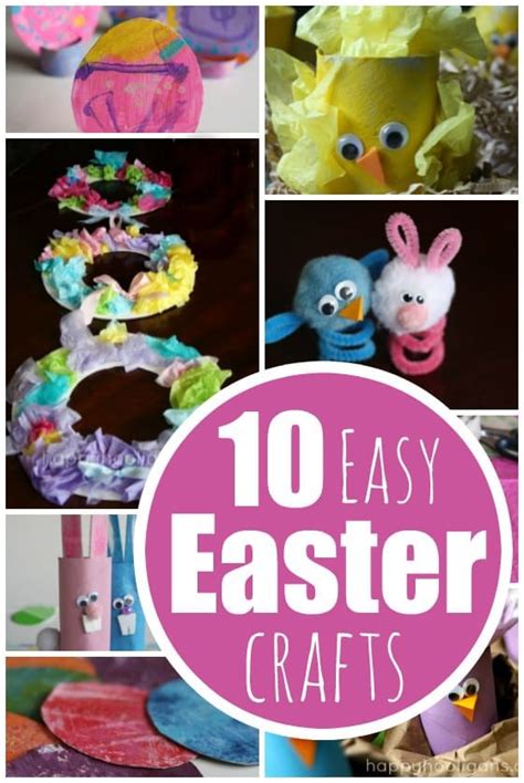 These easter activities for toddlers are easy traditions to start and things you can do every year with your child. 10 Easy Easter Crafts for Kids to Make this Spring- Happy ...