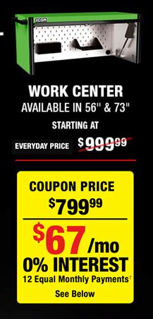 Open up a new harbor freight credit card account and save an additional 10% off your first purchase. ICON and the Harbor Freight Credit Card - Harbor Freight ...