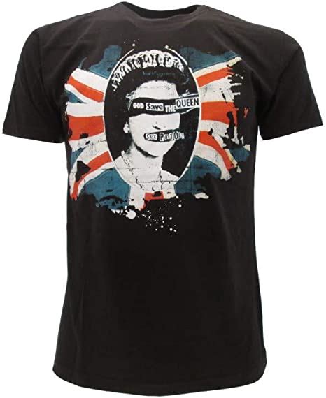 Sex Pistols T Shirt God Save The Queen T Shirt Punk Rock Offizielles
