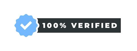 Percentage Verified Verification Icons Verified Badges Concept Icons