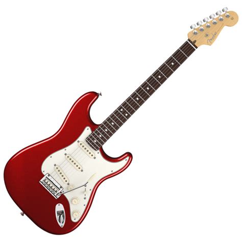 Fender American Standard Stratocaster Electric Guitar Mystic Red At