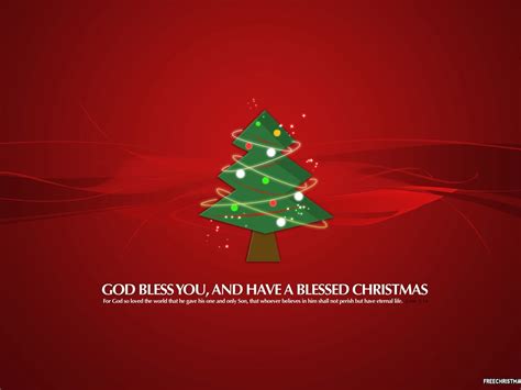 Blessed Christmas Tree Red 1600x1200 Wallpaper