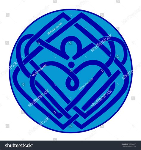 Celtic Knot Symbol Eternal Love Vector Vector De Stock Libre De