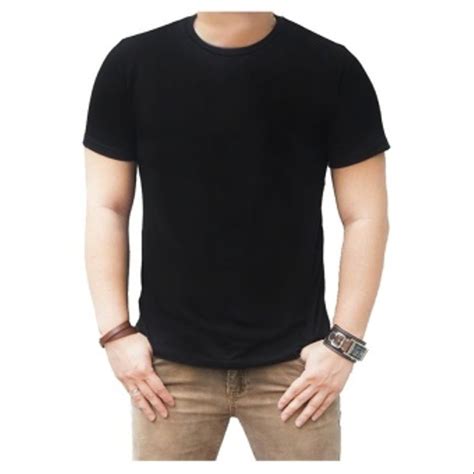 Baju Kaos Hitam Polos