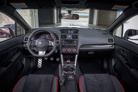With a thumping stereo, high performance handling, sports body kit and clever. 2015 Subaru WRX STI Dashboard Interior - Sports Car ...