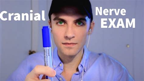 CRANIAL NERVE EXAM By A Student Role Play Male ASMR YouTube