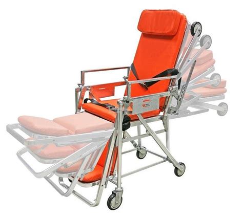 Durable medical stretcher chair aluminum folding chair portable stretcher. Ambulance Stretcher-Chair Stretcher (end 3/26/2018 10:15 AM)