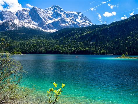 Nature In Upper Bavaria 4 Shades Of Blue And Green At Stunning Lake