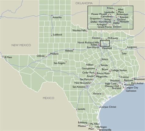 City Zip Code Maps Of Texas