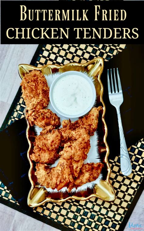 There's something magical about fried chicken. Buttermilk Fried Chicken Tenders Recipe - Mom Does Reviews