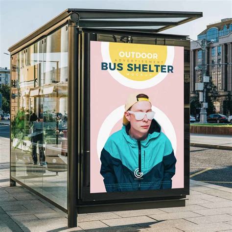 The benefits of public transportation are no secret, and the. Free Outdoor Advertisement Bus Shelter Mockup PSD | Mockuptree