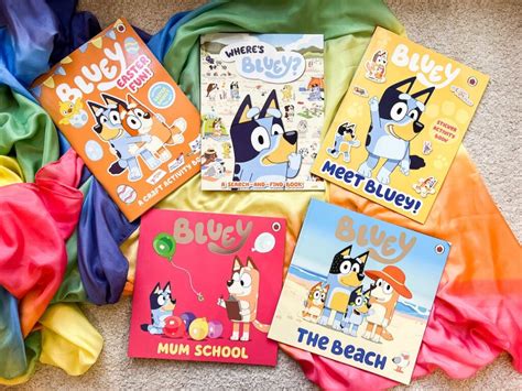 A List Of The Best Bluey Books Kids Will Love Get To Know Bluey