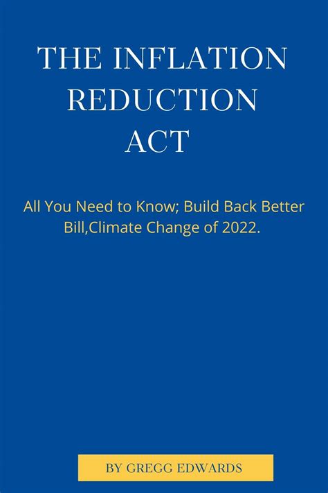 The Inflation Reduction Act All You Need To Know Build Back Better