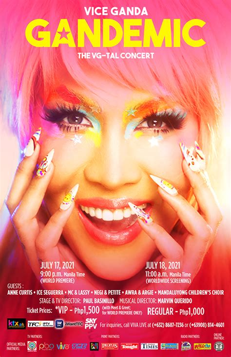 vice ganda s first digital comedy concert gandemic is happening this july when in manila