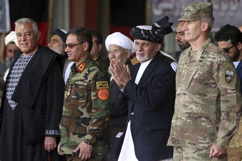 Afghan President Us General Vow Ambitious Air War To Defeat Taliban