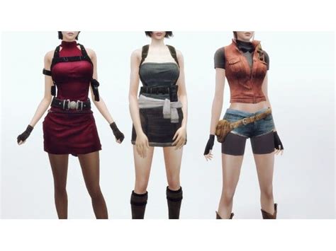 Leon Kennedy Jake Muller Jill Valentine Claire Redfield And Ada Wong