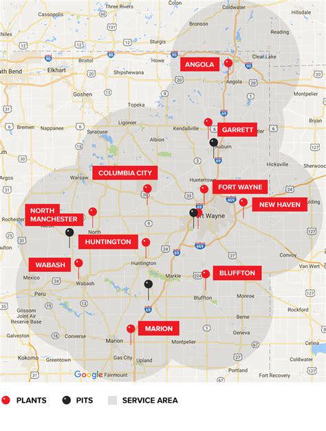 Map Of Speedway Gas Stations