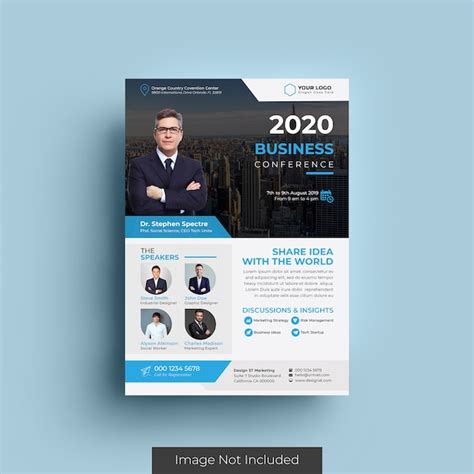 Modèle De Flyer Professionnel | PSD Premium